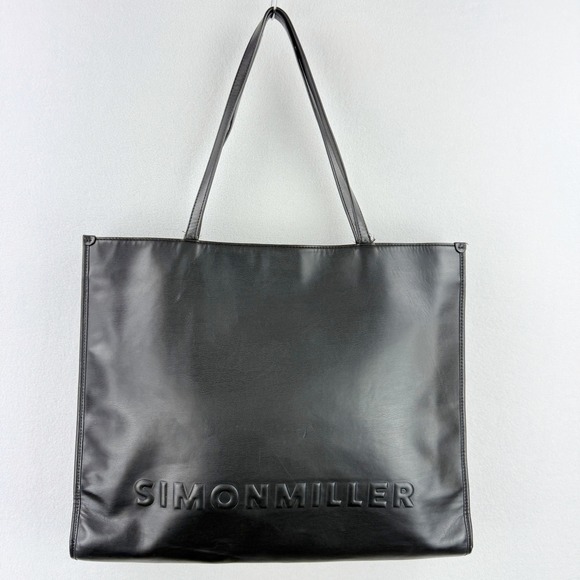 SIMONMILLER Leather Tote‎ Bag Studio Market Bag - Picture 1 of 12